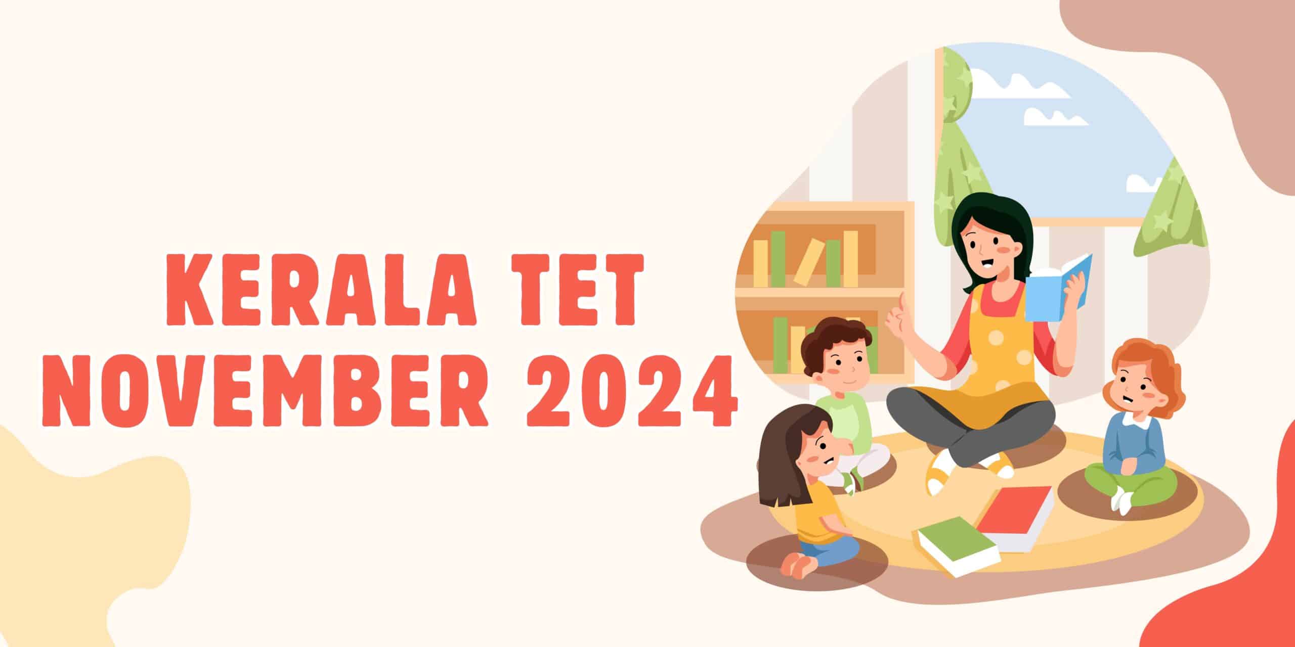Kerala TET November 2024