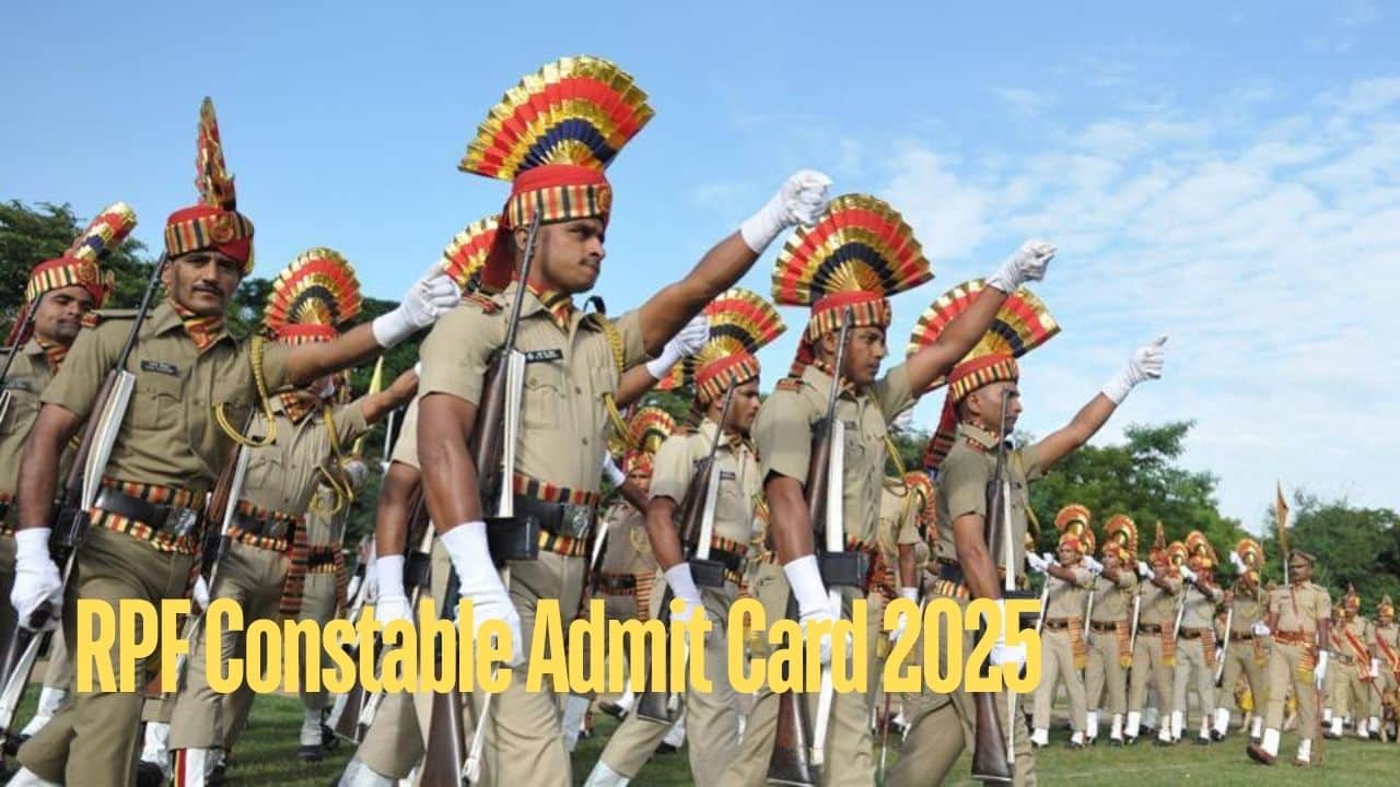 RPF Constable Admit Card 2025